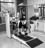 Robotic gait-assisted therapy helps patients with neurological injuries learn to walk again.